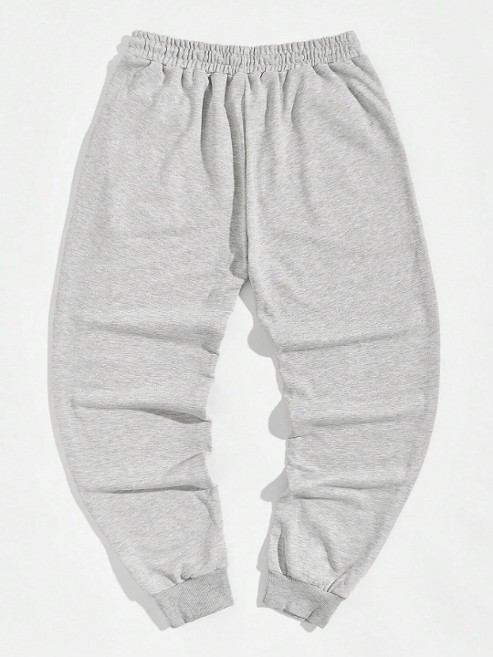 Men's Solid Color Drawstring Waist Jogger Pants - Lolli World Marketplace