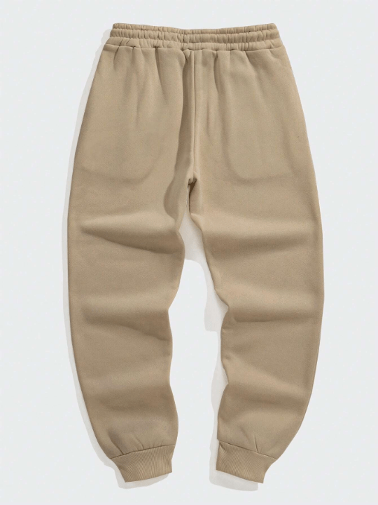 Men's Solid Color Drawstring Waist Sweatpants - Lolli World Marketplace