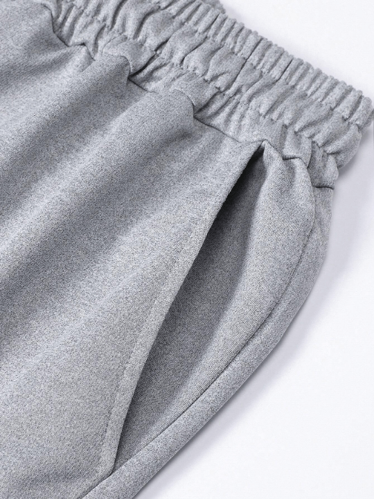 Men's Summer New Pure Color Casual Sports Drawstring Waist Shorts - Lolli World Marketplace