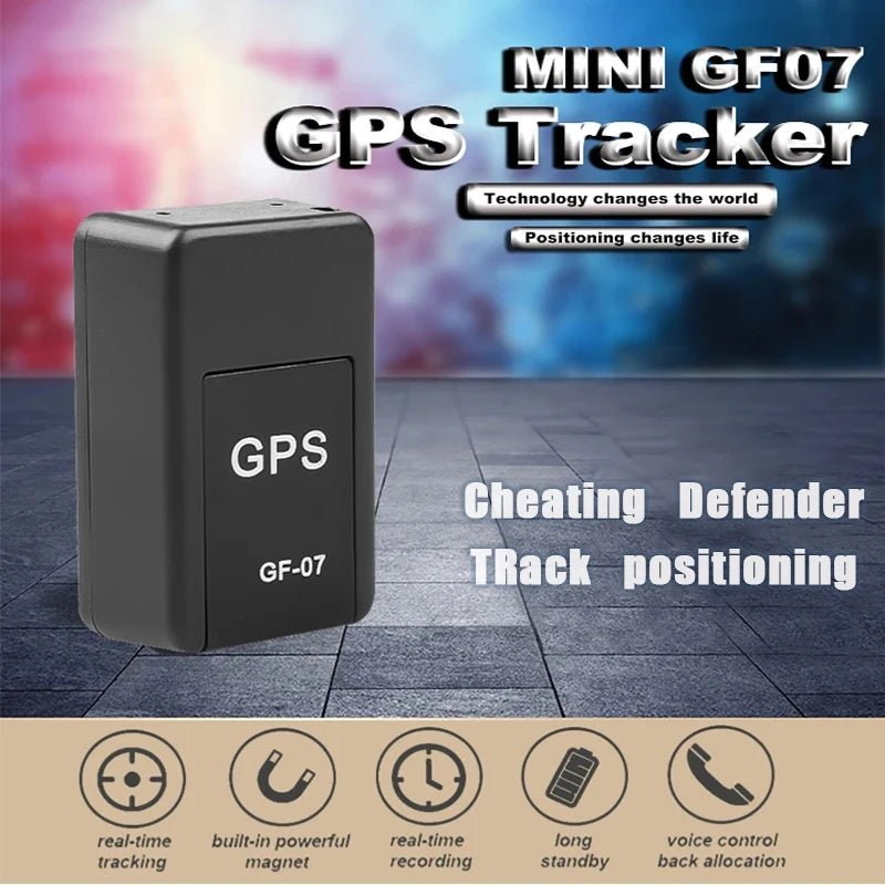 Micro Magnetic GPS Tracker, Vehicle Motorcycle Real - time Anti - theft Tracking Monitor, Personal Anti Loss Positioning Mini GPS