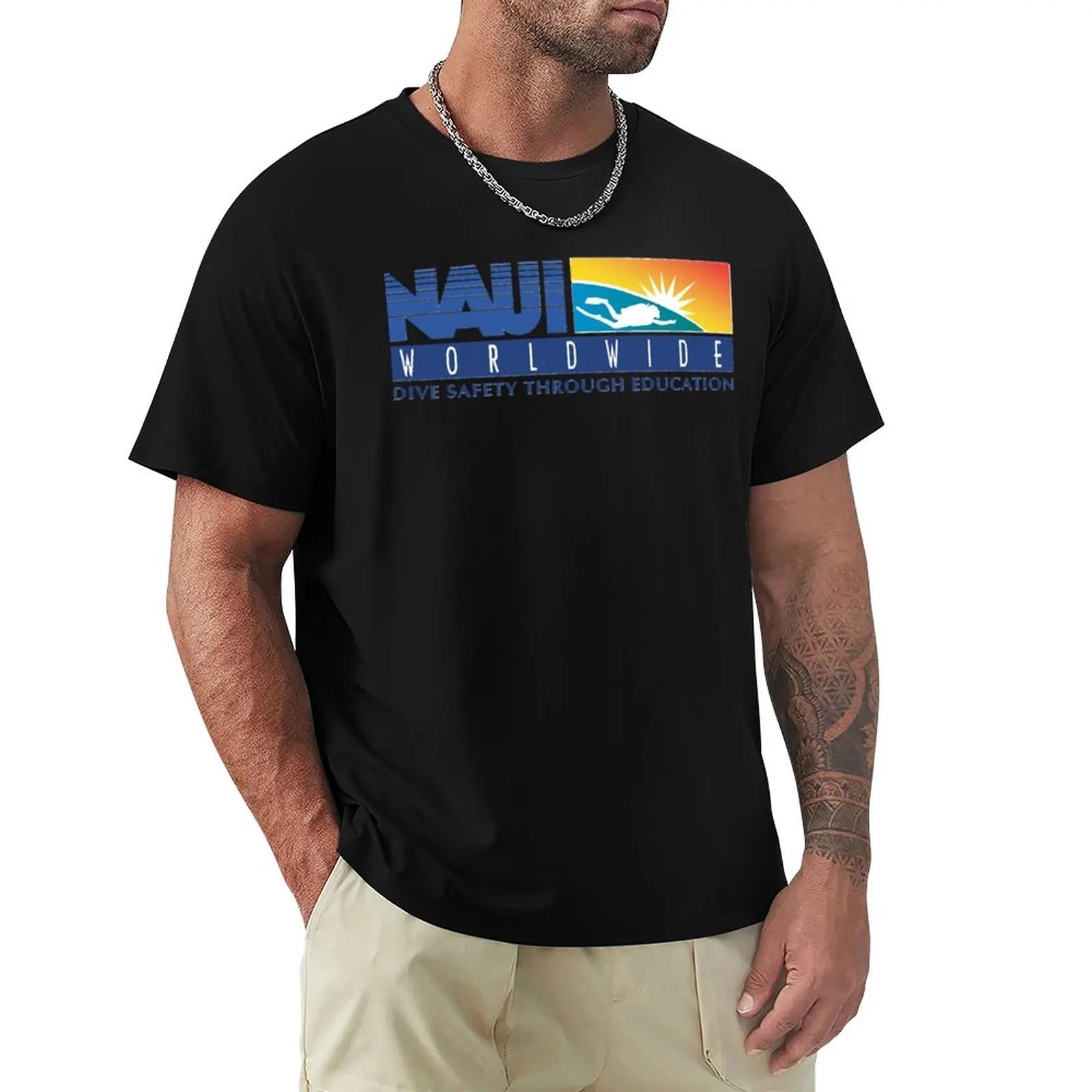 NAUI The Definition of Diving T-Shirt tees quick - drying t-shirt