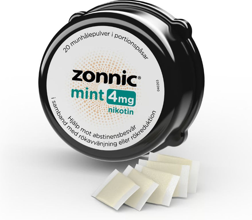 Zonnic Mint 4 mg Oral Sachet 20 pcs