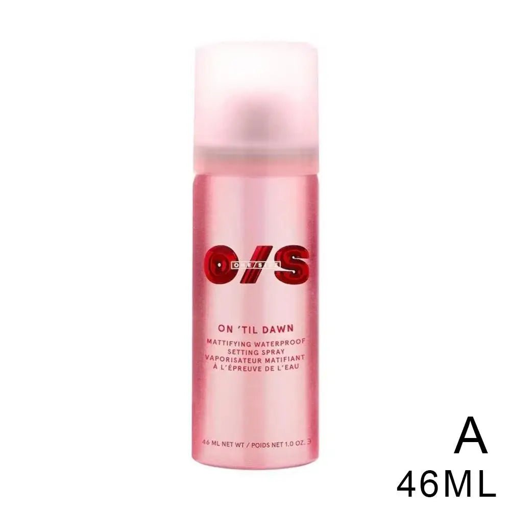 O/S Matte Setting Spray Long - lasting Waterproof Matte Make Up Primer Spray Oil Control Refreshing Quick Fixer Face Beauty Cosmetics