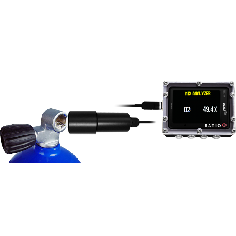 Ratio Oxygen Analyzer (Without OXY Cell)