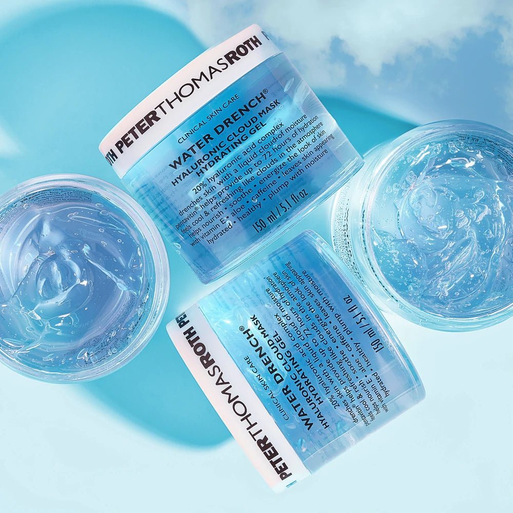 Peter Thomas Roth Water Drench Hyaluronic Cloud Mask Hydrating Gel Moisturizing gel mask with hyaluronic acid