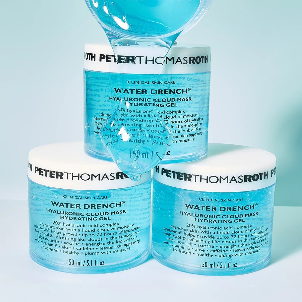 Peter Thomas Roth Water Drench Hyaluronic Cloud Mask Hydrating Gel Moisturizing gel mask with hyaluronic acid