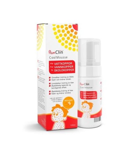 PoxClin CoolMousse for Chickenpox 100 ml