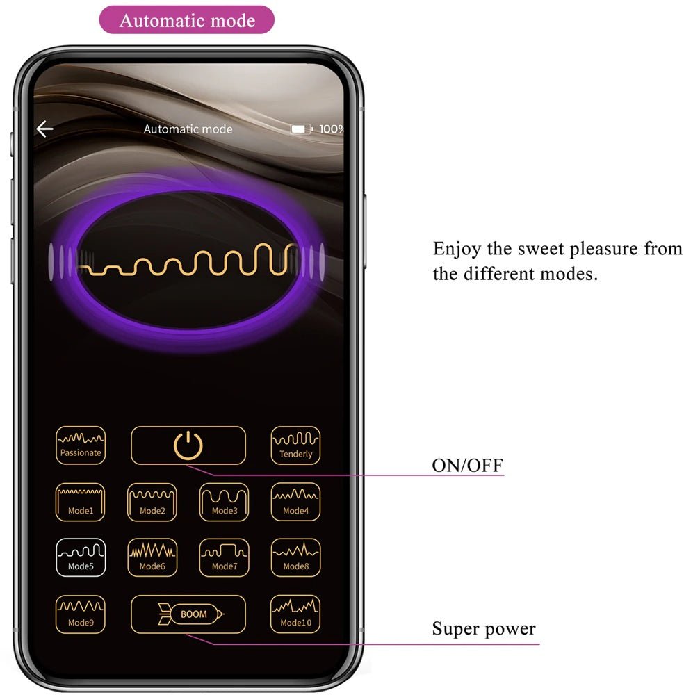 PRETTY LOVE Abner Global Remote Control Vibrating Egg