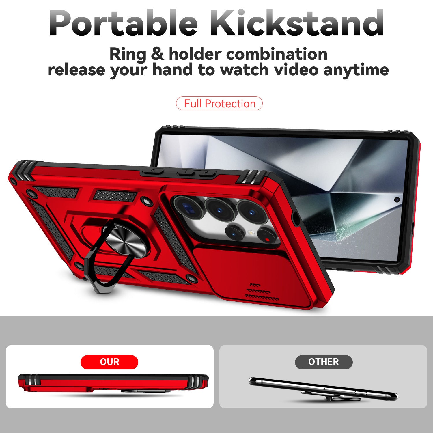 Samsung S25 Ultra MilitaryGrade Shockproof Case