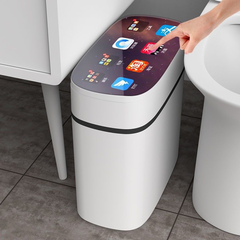 Smart Sensor Trash Can Modern Hygienic  HandsFree