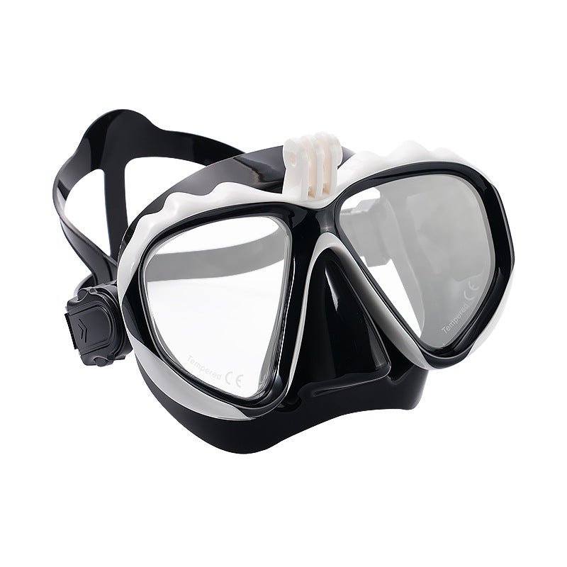 Professional Underwater Mask Camera Diving Mask Swimming Goggles Snorkel Scuba Diving Camera Holder For GoPro