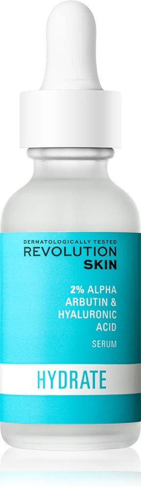 Revolution Skincare Hyaluronic Acid &amp; 2% Alpha Arbutin Brightening moisturizing serum