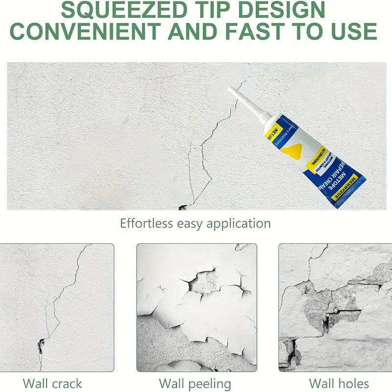 Wall Repair Paste Patch Kit