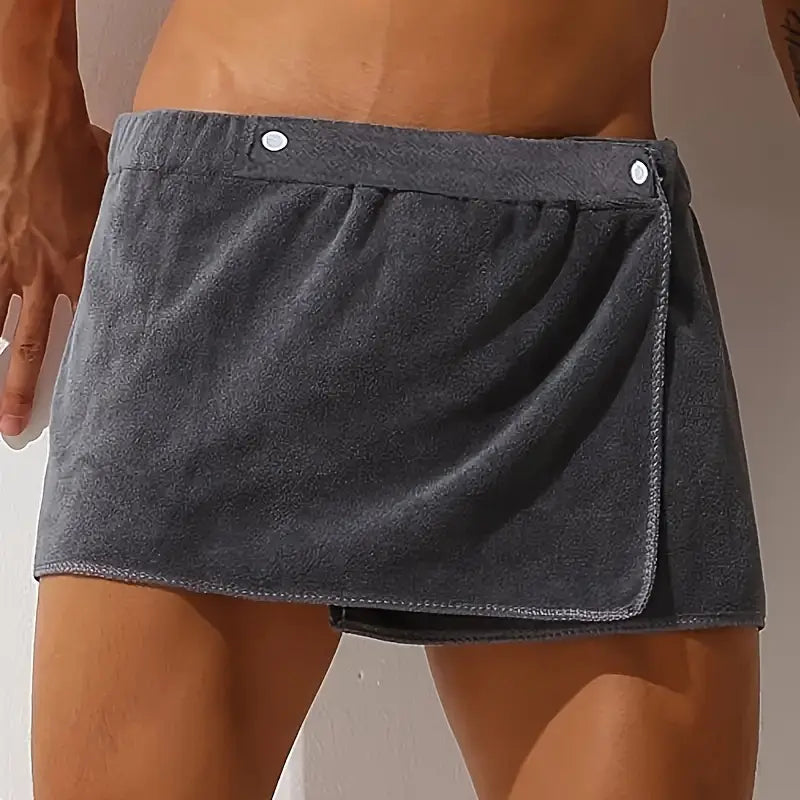 Men's Soft Wearable Bath Towel
