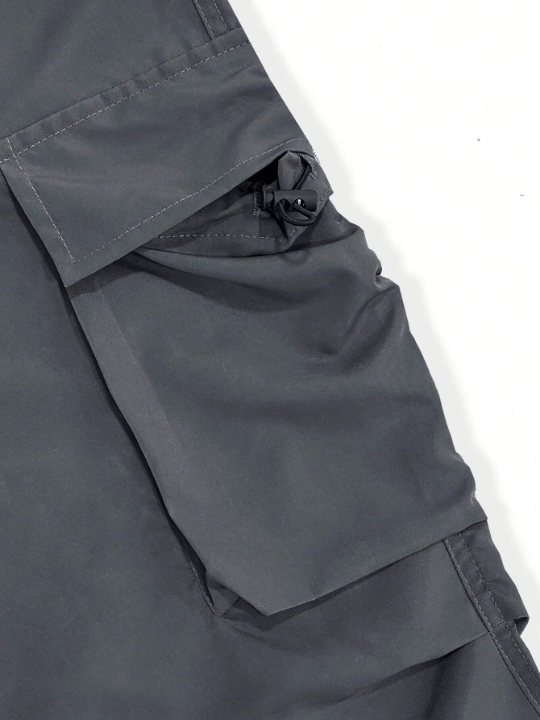 ROMWE Street Life Men Cargo Pants With Large Side Pockets - Lolli World Marketplace