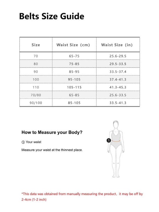 Round Buckle Belt - Lolli World Marketplace