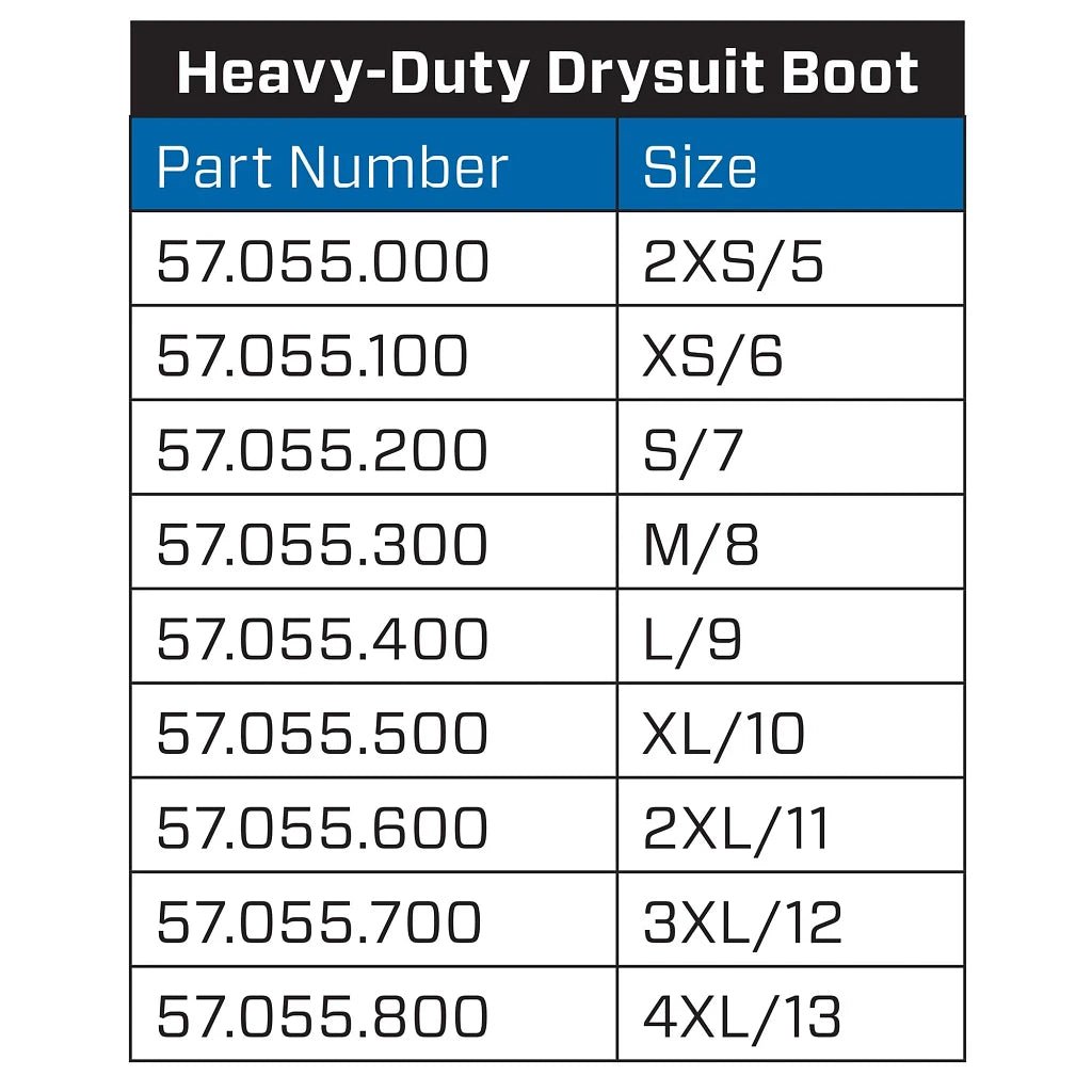 SCUBAPRO Heavy - Duty Dive Boot, 6.5mm