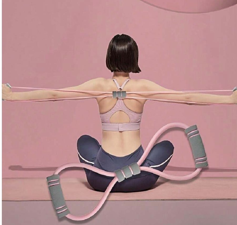 Shaped Tension Stretcher Elastic Resistance Belt