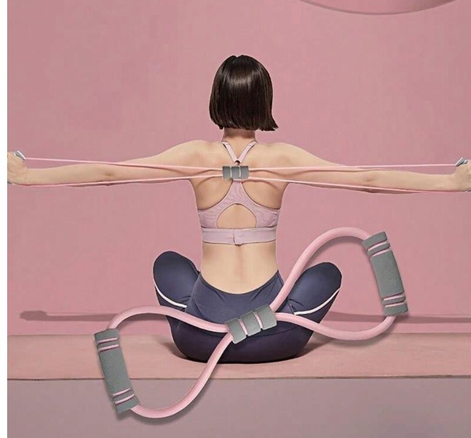 Shaped Tension Stretcher Elastic Resistance Belt