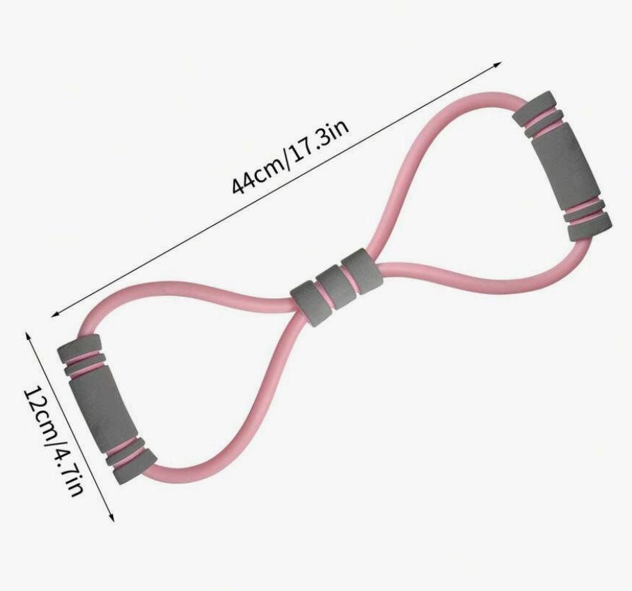 Shaped Tension Stretcher Elastic Resistance Belt