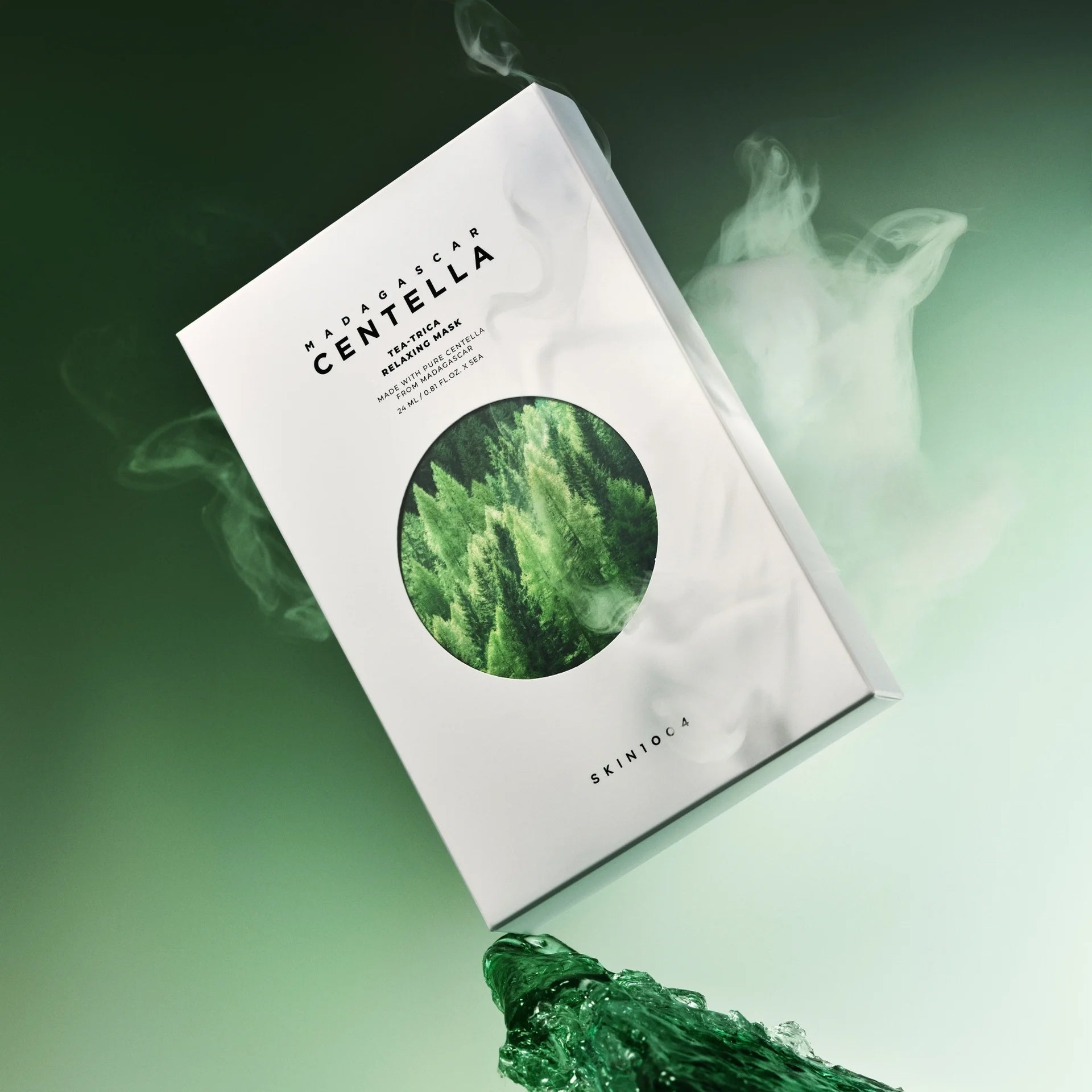 SKIN1004 Madagascar Centella Tea - Trica Relaxing Mask 5 pcs