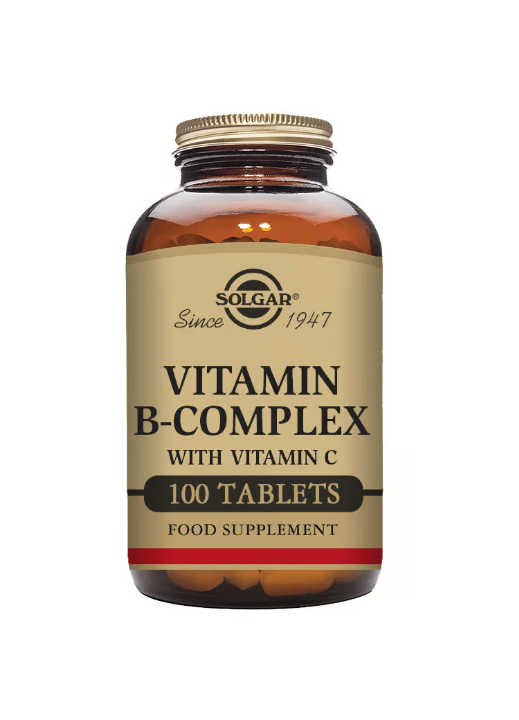 Solgar Vitamin B - Complex & Vitamin C 100 Tablets