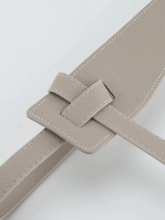 Solid PU Leather Belt - Lolli World Marketplace