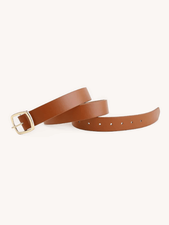 Solid Square Buckle Belt - Lolli World Marketplace