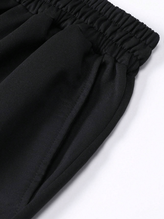 Summer New Arrival Men's Solid Color Quick - Drying Casual Sports Shorts With Drawstring Waistband, Perfect For Fitness, Running, And Beachwear - Lolli World Marketplace