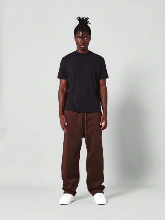 SUMWON Straight Fit Essential Drop Crotch Jogger - Lolli World Marketplace