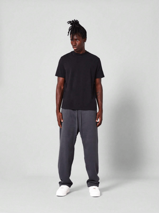 SUMWON Straight Fit Essential Drop Crotch Jogger - Lolli World Marketplace