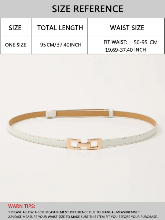Symmetrical Buckle Belt - Lolli World Marketplace