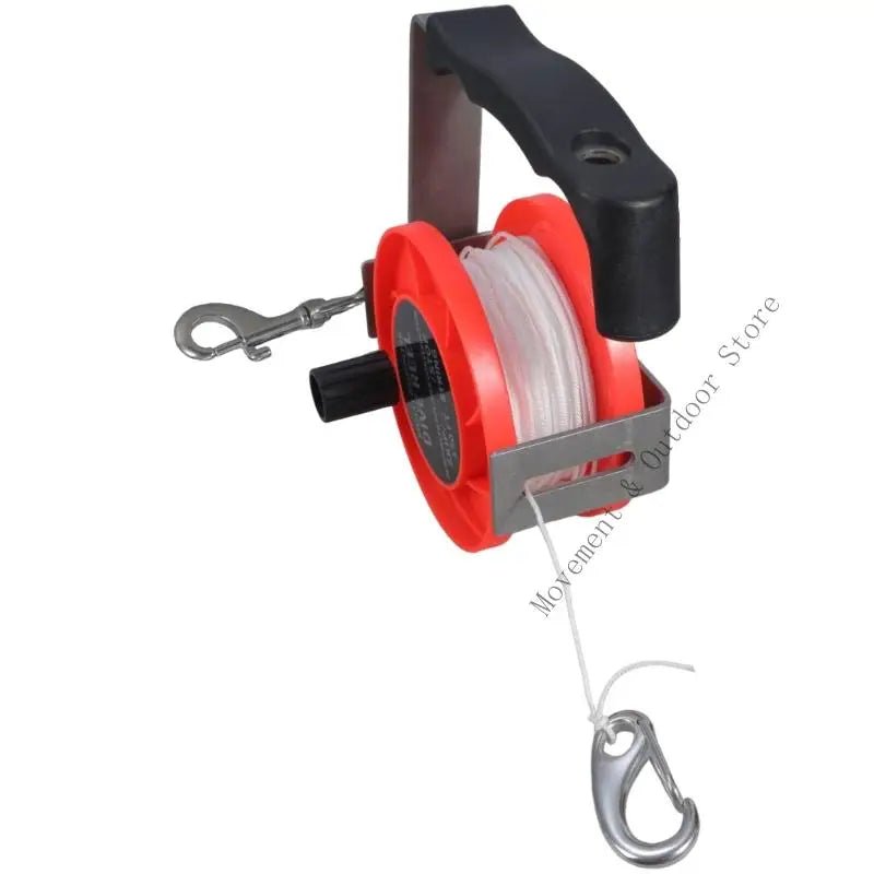 T4MF Heavy Type Diving Reel Handle Spool Professional Underwater Diving Line Reel For Depth Sea Exploration