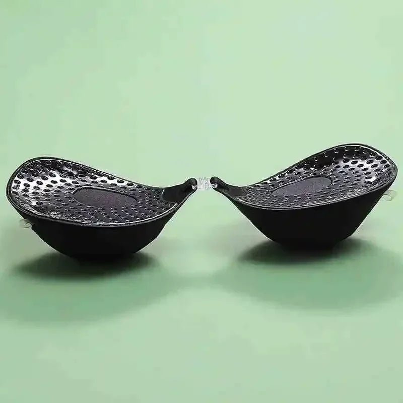 Thicken 5cm Sexy Women Breathable Adhesive Bra Silicone Nipple Tape Front Push Up Bra Reusable Invisible Strapless Chest Sticker