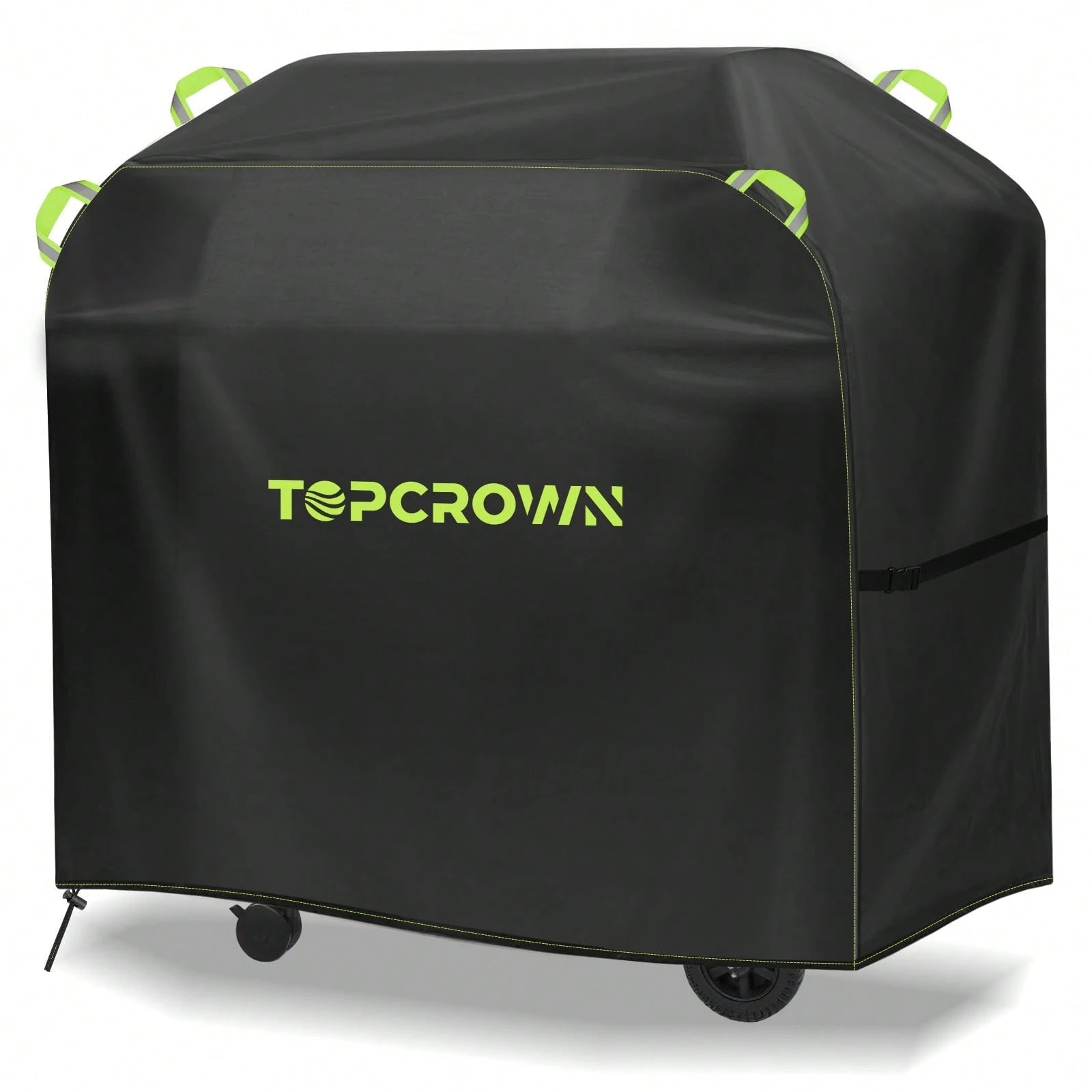 TOPCROWN Grill Cover For Outdoor Grill, Oxford Waterproof Anti - UV - Proof BBQ Gas Grill Cover, With Adjustable Hem Drawstring For Weber Char - Broil Nexgrill And More Grills