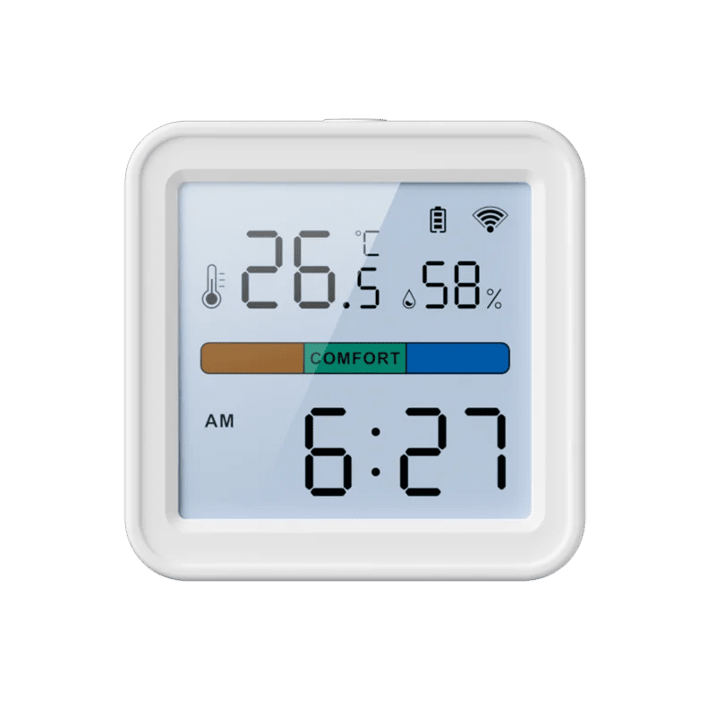 Tuya WIFI Temperature Humidity Sensor Hygrometer Thermometer Smart Home Backlight Smart Life Support Alexa Google Assistant