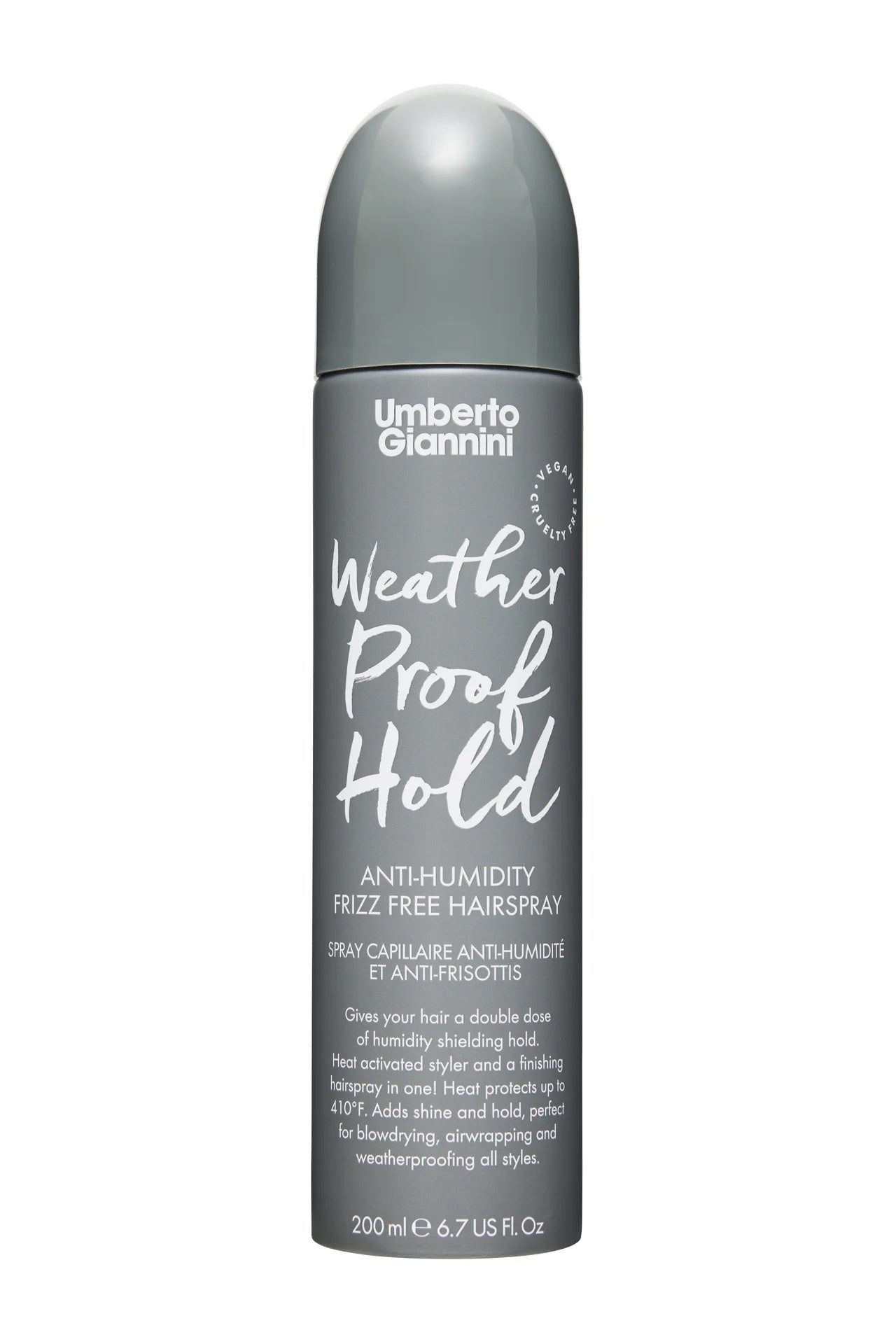 Umberto Giannini Weatherproof Frizz Free Hairspray Anti - Humidity 200 ml