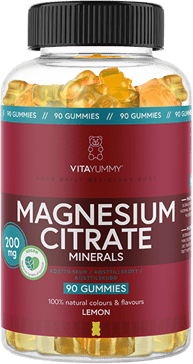 Vitayummy Magnesium Citrate Lemon 90 Chewable Tablets