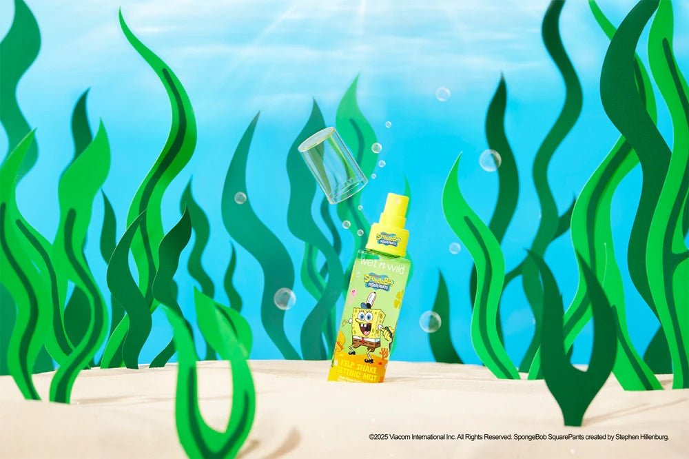 Wet n Wild SpongeBob SquarePants Kelp Shake Setting Mist Makeup Fixing Spray