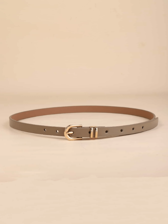 Women Letter Buckle Decor Fashionable Belt For Dress Decoration - Lolli World Marketplace