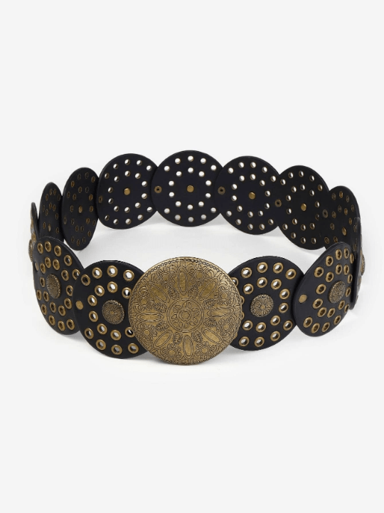 Women's Elastic Waist Belt With Metal Buckle And Leopard Print, Casual Sports Style, Fashionable Accessory For Daily Use And Special Occasions, Christmas, Weddings And Parties - Lolli World Marketplace