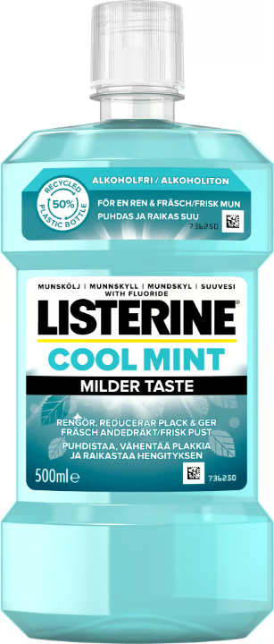 Listerine Cool Mint Milder Taste 500 ml