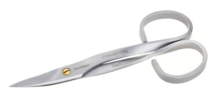 TWEEZERMAN Stainless Steel Nail Scissors 1pc