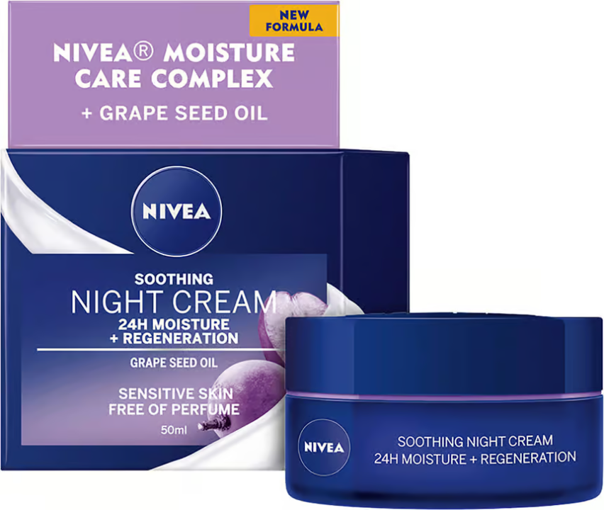 NIVEA Soothing Night Cream 50 ml