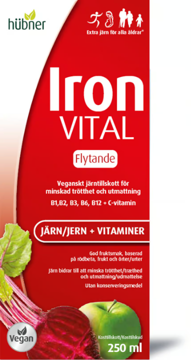 Iron Vital Liquid Iron Supplement 250 ml