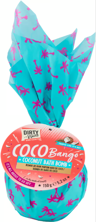 Dirty Works Coco-Bango Coconut Bath Bomb 150 g