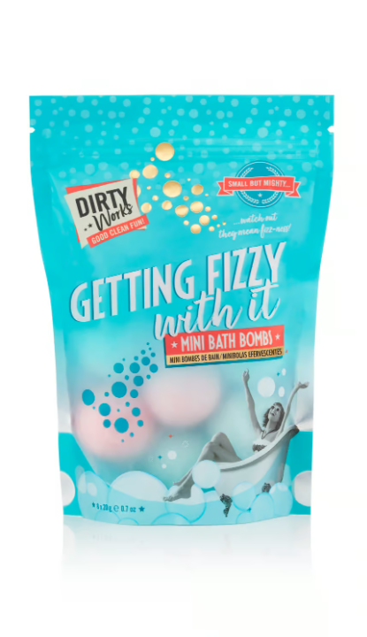 Dirty Works Getting Fizzy With It Mini Bath Bombs 8 x 20