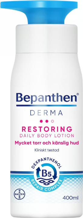 Bepanthen DERMA 每日修复身体乳液 400 毫升