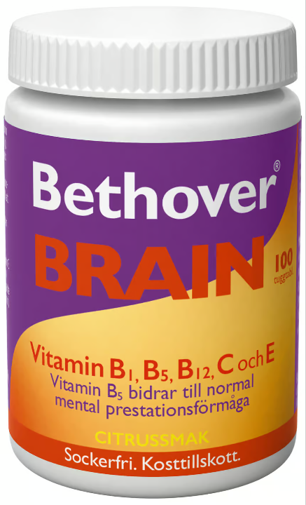 Bethover Brain 100 Chewable Tablets