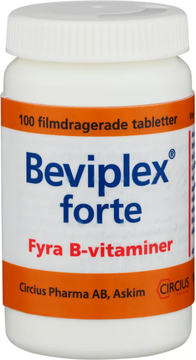 Beviplex Forte Four B vitamins 100 tablets